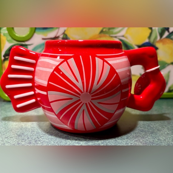 Peppermint Mug 15.5oz NWT - Picture 3 of 6